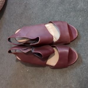 Camper Leather Wedges